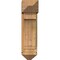Ekena Millwork Imperial Arts and Crafts Rough Sawn Bracket w/ Offset Brace, Western Red Cedar, 8"W x 18"D x 30"H BKT0806X18X30IMP03RWR - alternate 4